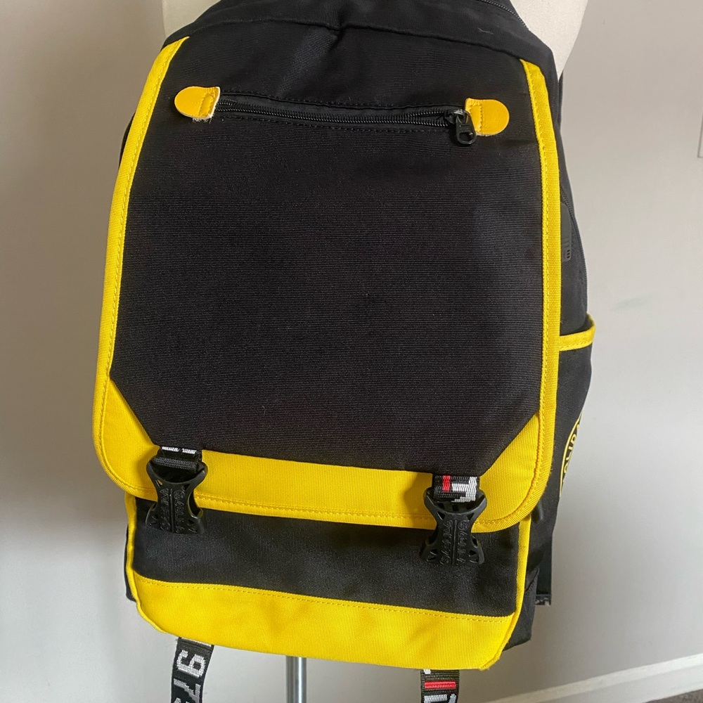 Black and Yellow Kids Backpack+ Pencils Case